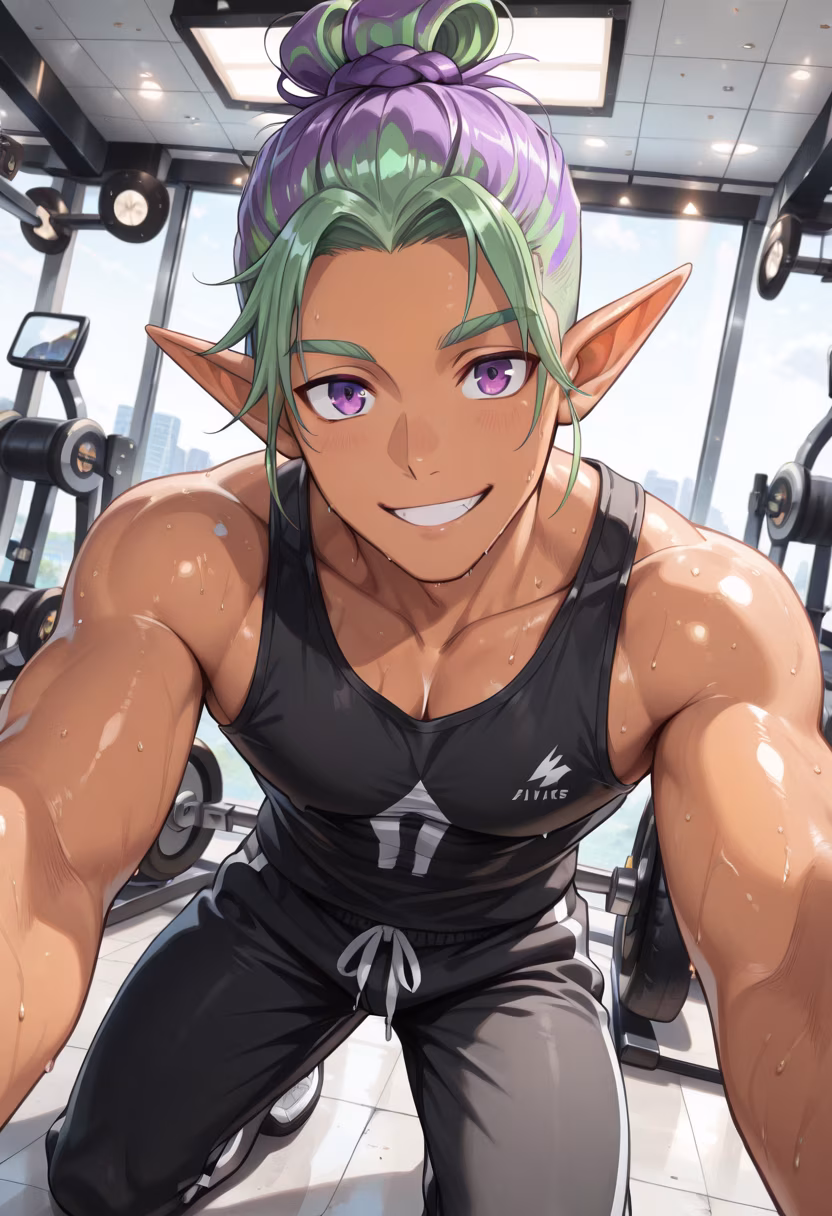 Just hanging out at the gym today. Gotta keep those gains up, you know how it is! 💪🔥 #gymlife #fitnessmotivation #fitfam #gains #workout #gymrat #motivation #nopainnogain #lifestyle #beastmode #training #healthy