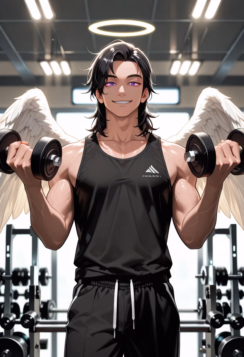 Crushed the morning workout! 💪 Consistency is key, guys. Who else is hitting the gym today? #fitnessmotivation #gymlife #gains #workoutroutine #fitfam #healthylifestyle #gymrat #motivation #nopainnogain #athlete #training #muscle
