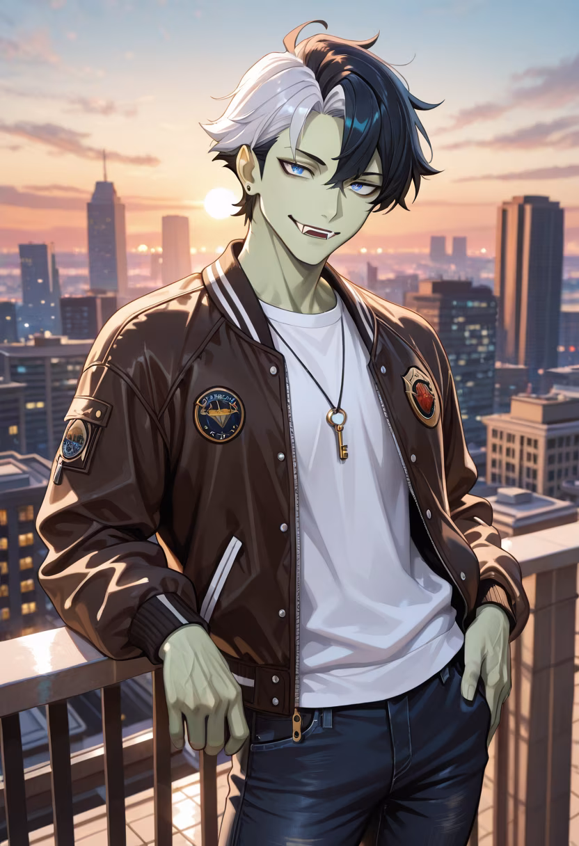 Nothing beats that golden hour glow on the rooftop. Makes the whole city feel like it's just for us tonight! ✨🏙️ #GoldenHour #CityVibes #RooftopViews #SunsetChaser #GoodVibes #UrbanStyle #MagicHour #StreetwearStyle #Mood #EveningLight #MensLifestyle #CityLife