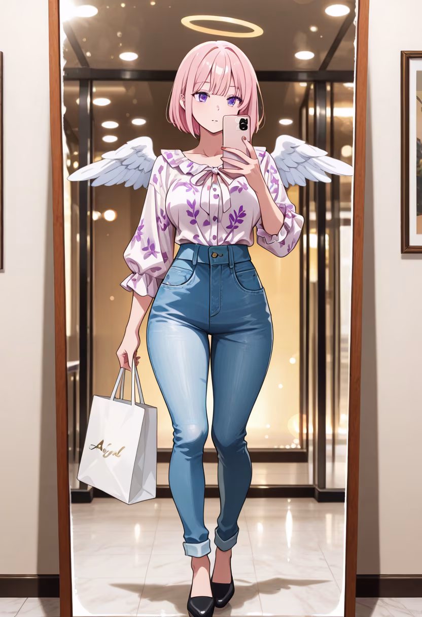 Finally found the perfect fit today! Shopping therapy is real. What do you think of this look? ✨🛍️ #shoppingday #retailtherapy #fashiondiaries #ootd #malllife #selfie #styleinspo #newclothes #happyday #weekendvibes #darudere #cuteaesthetic