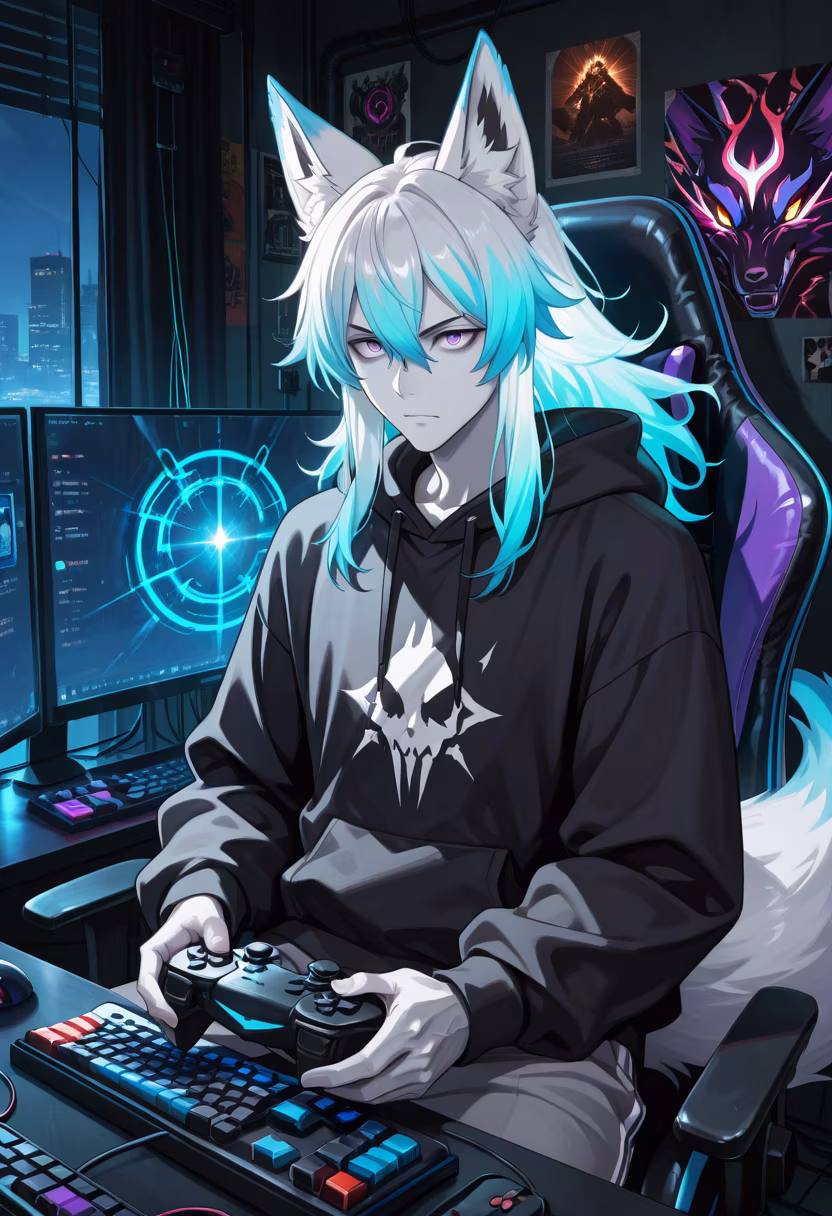 Don't bother me while I'm carrying this team, okay? 🙄 Don't get the wrong idea, I'm only playing because I was bored. #gaming #gamerlife #pcsetup #rgb #tsundere #lateatnight #twitchstreamer #proplayer #grindset #gamingcommunity #controller #headset #pcgaming