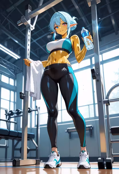 Crushing my goals at the gym today! 💦 Who else is hitting the weights? Let's get it! #fitlife #gymmotivation #gains #workoutroutine #fitnessjourney #healthylifestyle #gymgirl #activewear #trainingday #noexcuses #beastmode #gymaddict