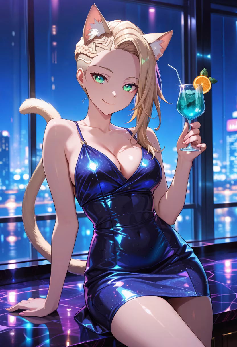 Living for these city lights tonight! ✨ Who wants to grab a drink with me? 🍸 #nightout #cityvibes #cocktails #cheers #ootd #glam #partytime #nightlife #vibes #saturdaymood #yuki #influencerlife