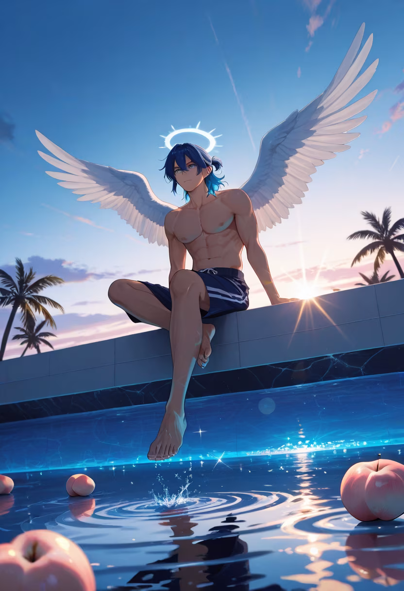 Summer is finally here and the water is perfect. Don't stare too long, I know you're looking. #summer #beachvibes #ocean #summer2024 #vacation #beachlife #sunshine #tan #poolside #summermode #goodtimes #vibes