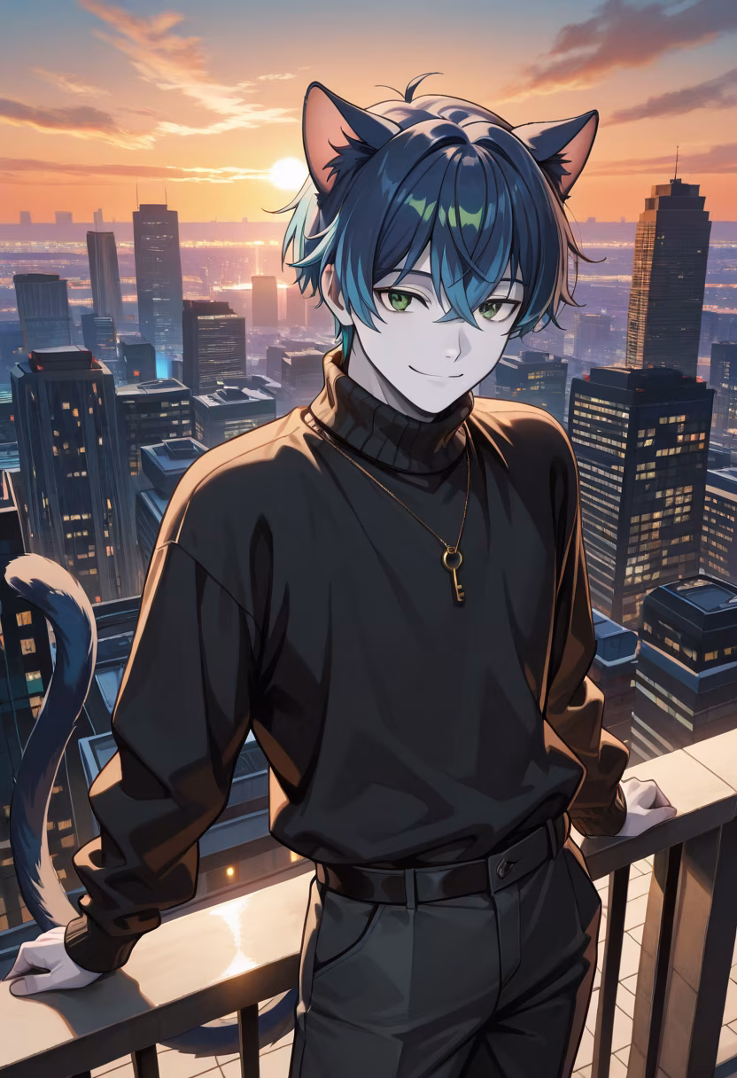 Nothing beats the golden hour glow on the rooftop. Hope you're all having a great evening! ✨🏙️ #GoldenHour #RooftopVibes #SunsetLover #CityLife #GoldenHourMagic #Chilling #GoodVibesOnly #SkylineViews #MensStyle #Husbando #InfluencerLife #GoldenLight