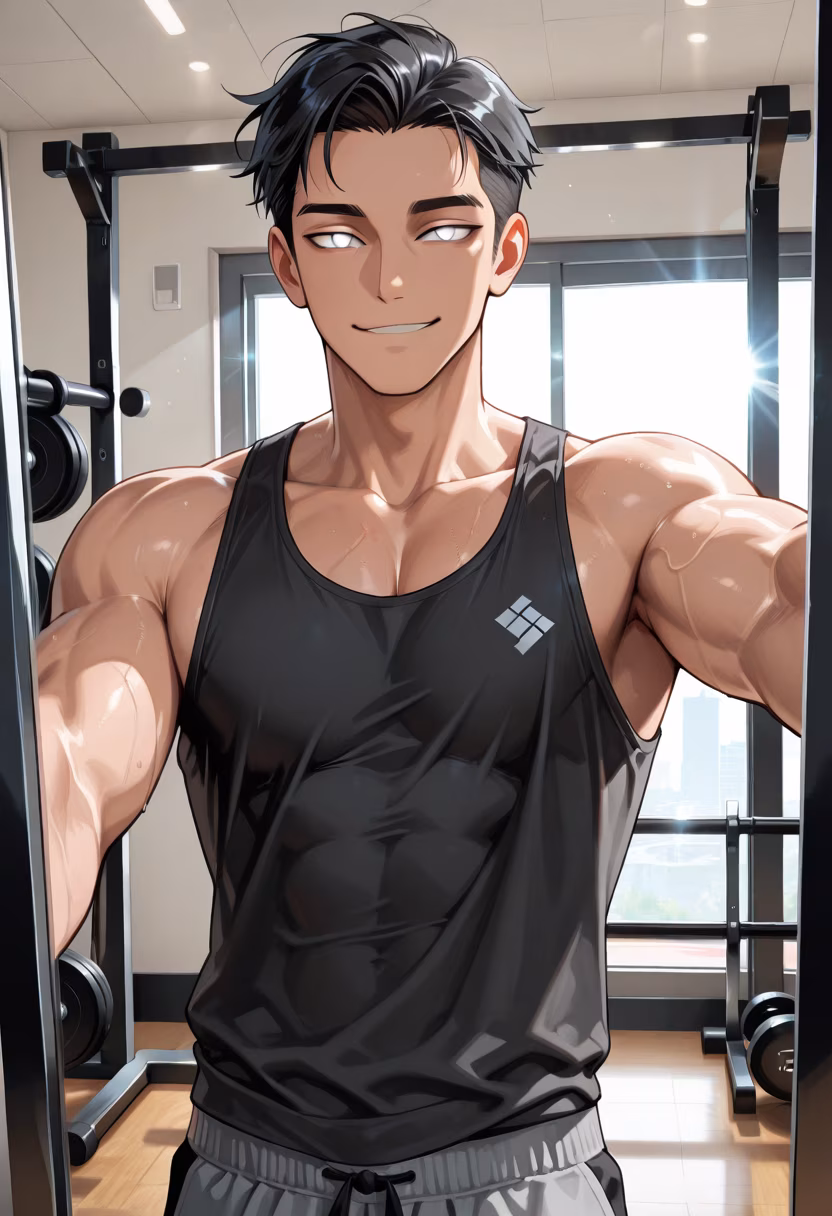 Crushed that morning session! 💦 Nothing like a good pump to start the day right. Who else hit the gym today? #fitnessmotivation #gymlife #tatsuyagains #morninggrind #workoutroutine #fitnessjourney #muscle #fitfam #gains #gymrat #healthylifestyle #sweatlife