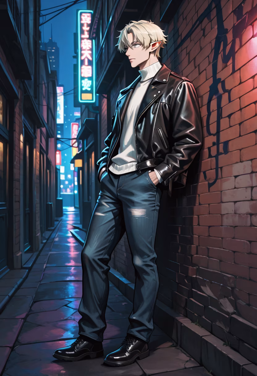 City nights and neon lights. 🌃 Just me and the pavement tonight. #ootd #streetwear #mensfashion #cityvibes #tatsuya #nightout #aesthetic #urbanstyle #fashiongram #mensstyle #instagood #nightphotography