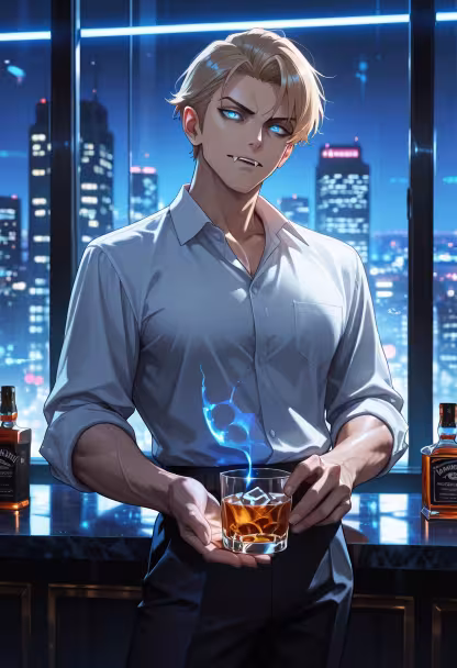 Don't think I dressed up just for you or anything, idiot. Just happened to be in the mood for a drink. 🍸 #nightout #citylights #ootd #vibes #mensfashion #aesthetic #nightlife #cocktails #selfie #dontstare #tsundere #malefashion