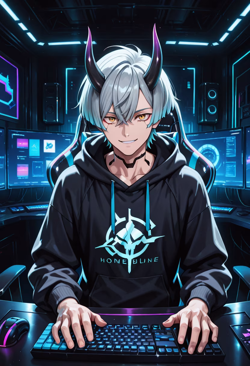 Finally got the new setup tuned, time to grind some ranks! Who's hopping on with me tonight? 🎮✨ #gaminglife #pcsetup #rgb #gamer #streamer #battlestation #pcgaming #nighthawk #tech #gaminglifestyle #setupgoals #vibes