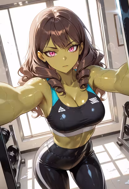 Don't think I'm doing this for you, I just needed to hit a new PR today! 🙄💪 #fitnessmotivation #gymlife #gymrat #noexcuses #workout #fitnessjourney #gains #tsundere #fitfam #healthylifestyle #training #dedication