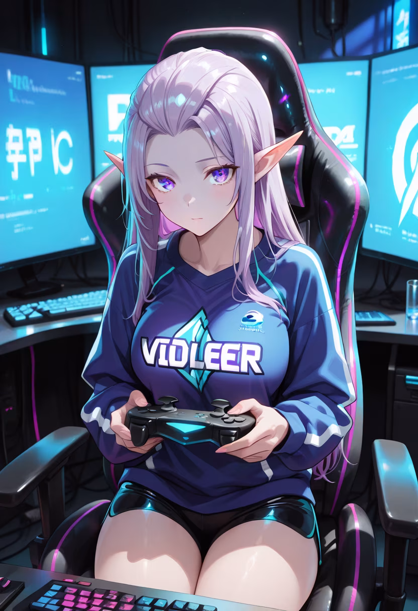 Finally finished my setup! Who wants to hop on a lobby with me? 🎮✨ #gaming #setup #gamergirl #pcgaming #rgb #battlestation #streamer #gamers #gaminglife #chillvibes #tech #gamer