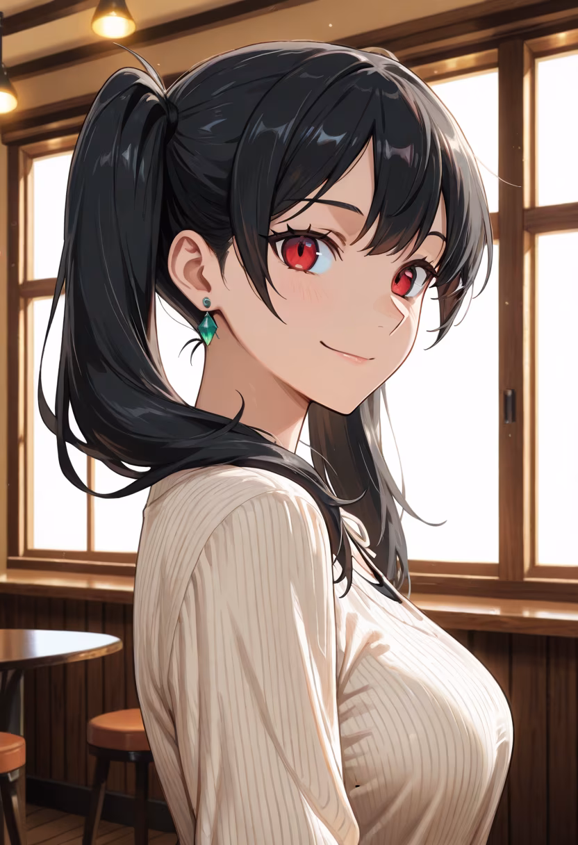 The coffee here is so warm and comforting. I feel truly happy just sitting quietly in this cozy corner.