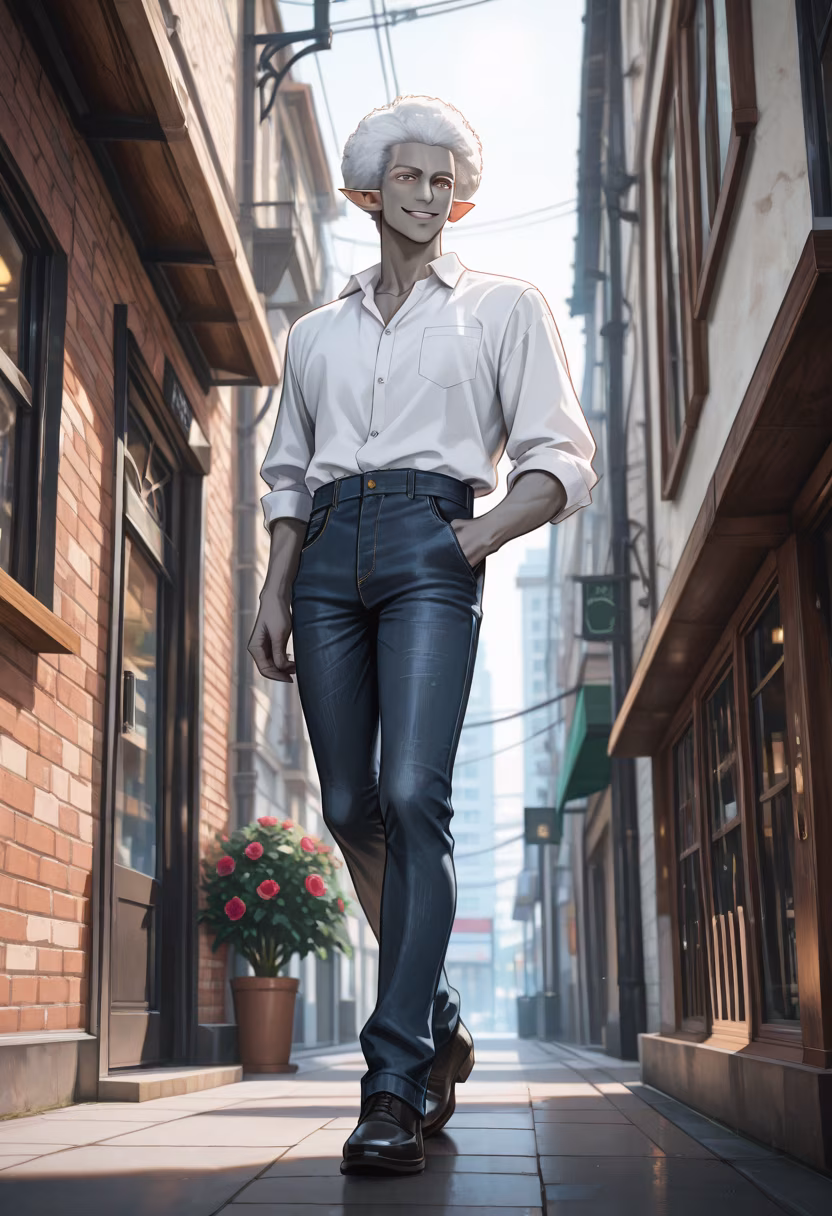 Nothing beats a clean fit for a coffee run. Hope you all have an amazing day! ☕✨ #OOTD #StreetStyle #CoffeeRun #UrbanFashion #DailyFit #MenStyle #Lifestyle #Husbando #GoodVibes #FitCheck #TrendAlert #CasualStyle