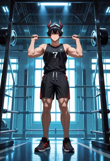 Hard work really does pay off eventually. Pushing through the last set! 💪 #gymlife #fitnessjourney #gains #workoutmotivation #healthylifestyle #discipline #gymrat #fitfam #pushyourself #itsuki #bodybuilding #training