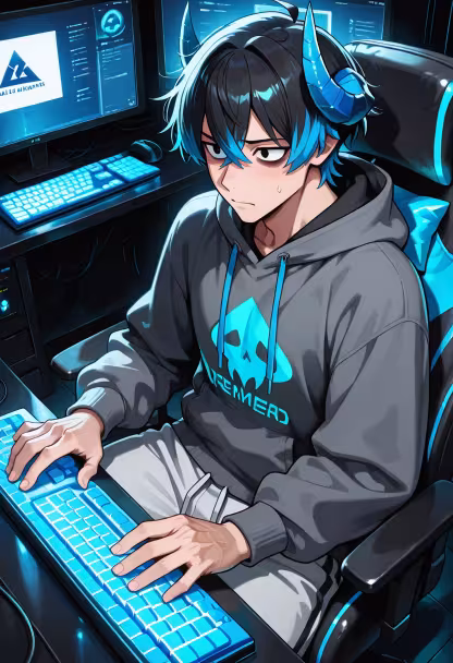 The only place I truly belong. Time to grind through these levels. 🎮 #gaming #pcsetup #rgb #gamerlife #itsuki #lateknight #streamer #tech #setupgoals #battlestation #gamingcommunity #gamer