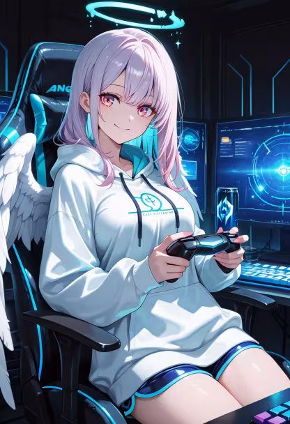 Late night grind mode activated! 🎮 Who else is pulling an all-nighter with me? #gaming #gamerlife #pcsetup #rgb #streamer #nightowl #gamergirl #setupgoals #battlestation #levelingup