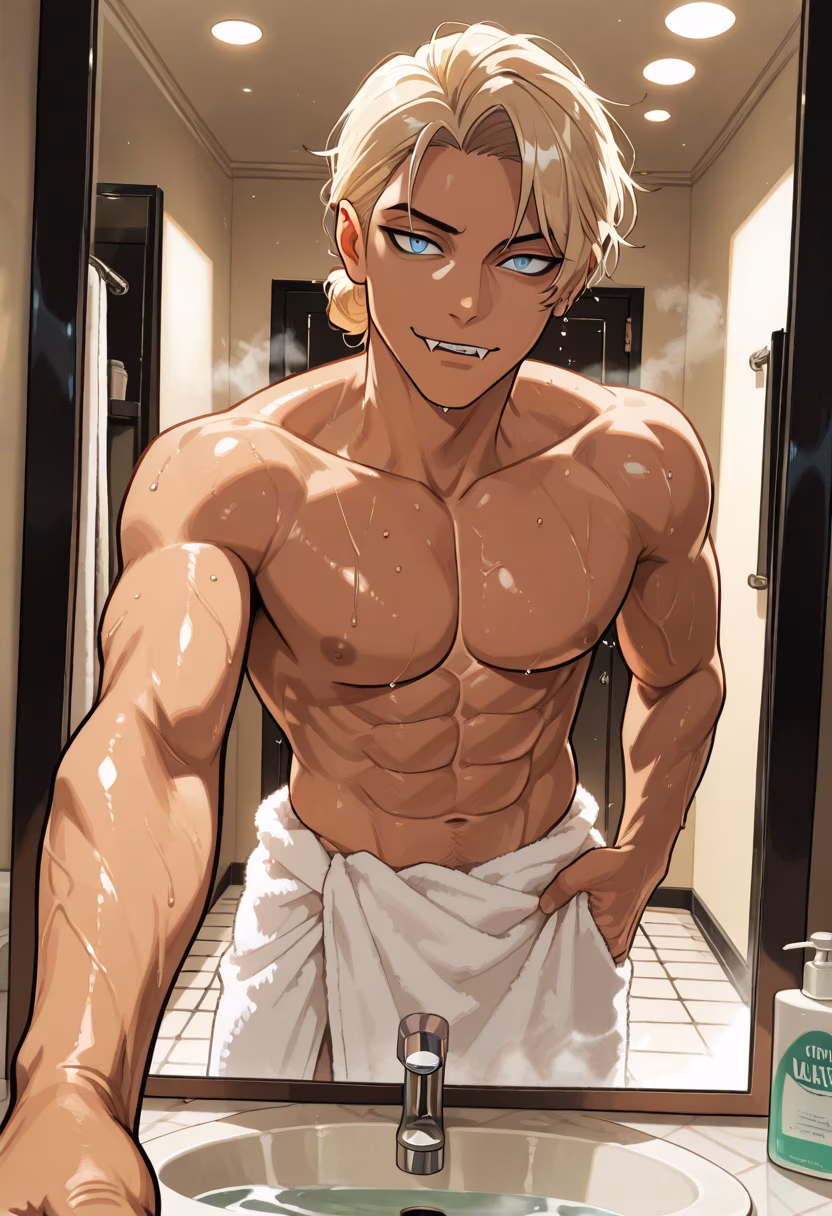 Finally done with the day, time for a long shower. Don't look at me like that, I'm just tired! 🙄🚿 #selfcare #tired #nightroutine #skincare #showerthoughts #menshealth #dailygrind #afterhours #chillvibes #dontlook #tiredboy #lifestyle