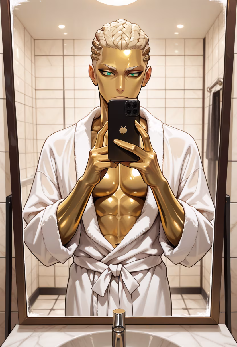 Finally done with my skincare routine for the night. Don't look at me like that, I just needed a refresh. 🧖♂️✨ #skincareroutine #nightlyvibes #refresh #selfcare #mensskincare #freshface #glowing #hygiene #relaxing #mood #aesthetic #kaito