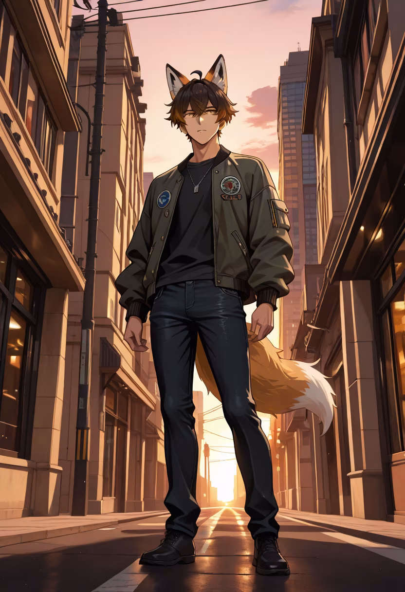 Finally got my hands on this new bomber jacket. Perfect for the city vibes today! #ootd #streetwear #newfit #fashiongram #citystyle #mensfashion #aesthetic #streetstyle #vibes #outfitoftheday #menswear #daiki