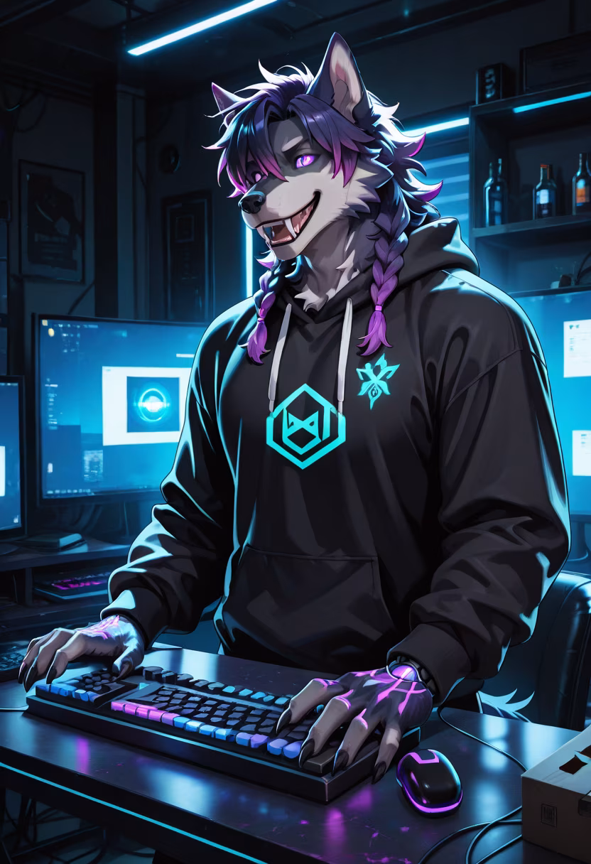 Finally got the new setup finished, time to grind some ranks tonight! Who's joining me on stream? 🎮✨ #gaming #pcsetup #rgb #gamerlife #streamer #desksetup #nightmode #gamingcommunity #battlestation #levelup #chillvibes #proplayer