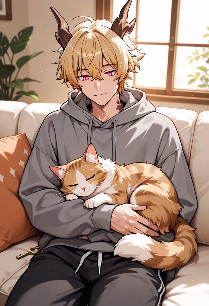 Finally got this little guy to settle down for a nap! Even the grumpiest cats need cuddles sometimes. #catdad #lazyday #catsofinstagram #furbaby #cuddles #cozyvibes #relaxing #weekendmood #petlife #meow #love #homebodies