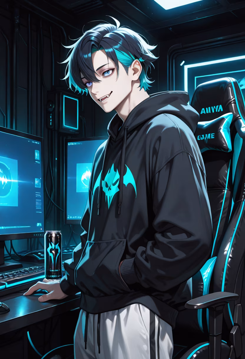 Late night grind session! 🎮 Who's up for some ranked matches? Let me know your main below! #gaming #gamerlife #pcsetup #rgb #nightowl #gamingchair #controller #rankup #streamerlife #gamingsetup #playhard #victory