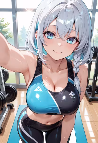 Crushing my goals at the gym today! ⚡️ Feel so energized. #fitnessmotivation #gymrat #postworkout #fitlife #gains #healthychoices #workoutroutine #gymgirl #activewear #selfimprovement