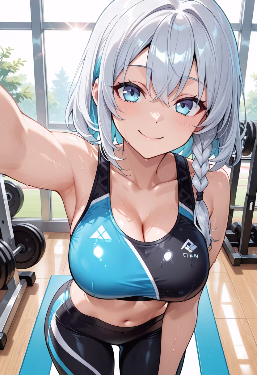 Crushing my goals at the gym today! ⚡️ Feel so energized. #fitnessmotivation #gymrat #postworkout #fitlife #gains #healthychoices #workoutroutine #gymgirl #activewear #selfimprovement