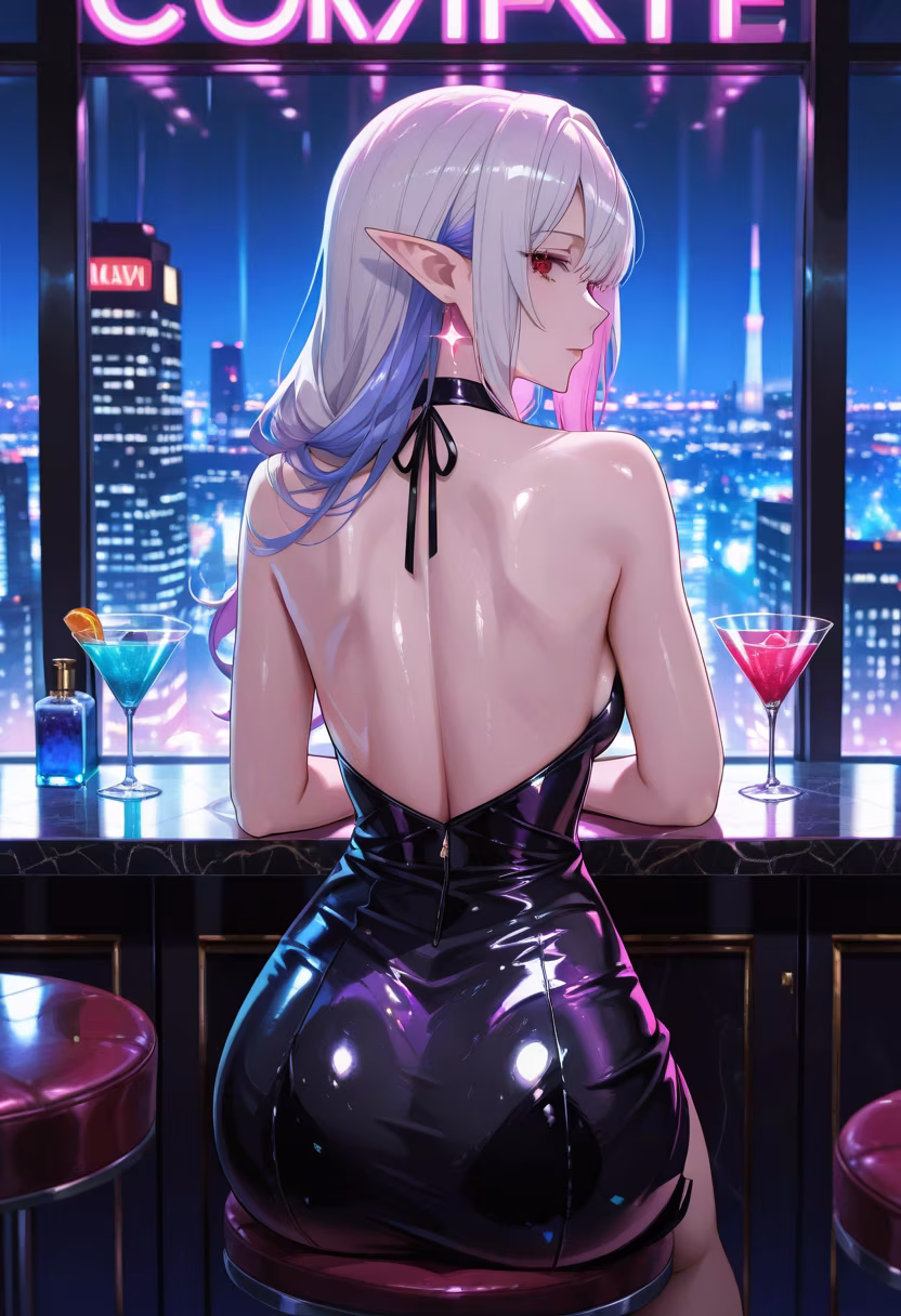 City lights and neon nights. ✨ Never letting this moment—or you—go. #NightOut #CityLights #Vibes #CocktailHour #NeonAesthetic #SparkleAndShine #Nightlife #YandereVibes #Clubbing #PartyMode #LookOfTheNight #Glowing