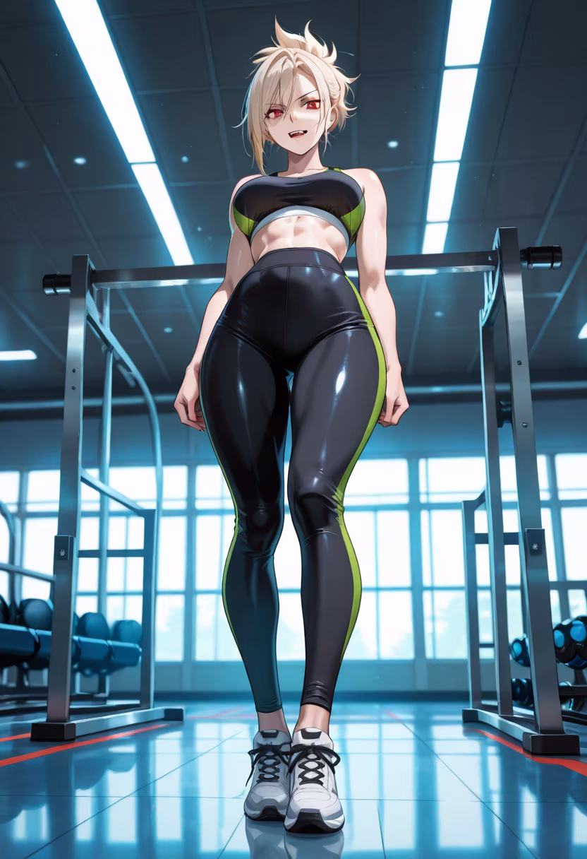 Finally crushing these goals! Don't look at me like that, I'm just working hard for myself. 💪✨ #fitnessjourney #gymmotivation #gains #gymgirl #workoutroutine #fitnesslifestyle #hardworkpaysoff #fitfam #healthyhabits #tsundere #noexcuses #motivation