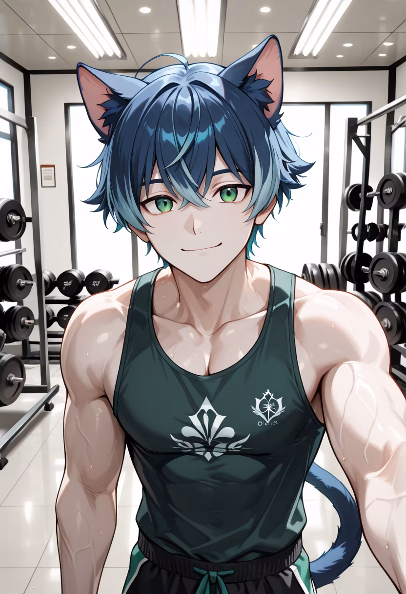 Crushed the morning session, feeling absolutely energized! Who else is hitting the gym today? #fitnessmotivation #gymlife #gains #workoutroutine #morninggrind #healthylifestyle #fitnessjourney #fitfam #dedication #tetsuya #gymselfie #muscleup