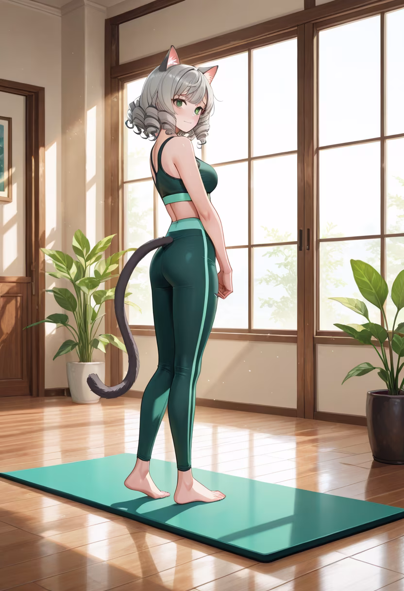Finally finished my morning yoga flow! Felt so centered and ready to tackle the day. How is your morning going, everyone? ✨🧘♀️ #yoga #morningvibes #fitnessmotivation #mindfulness #yogagirl #namaste #fitnessjourney #healthylifestyle #wellness #stretching #workoutroutine #innerpeace