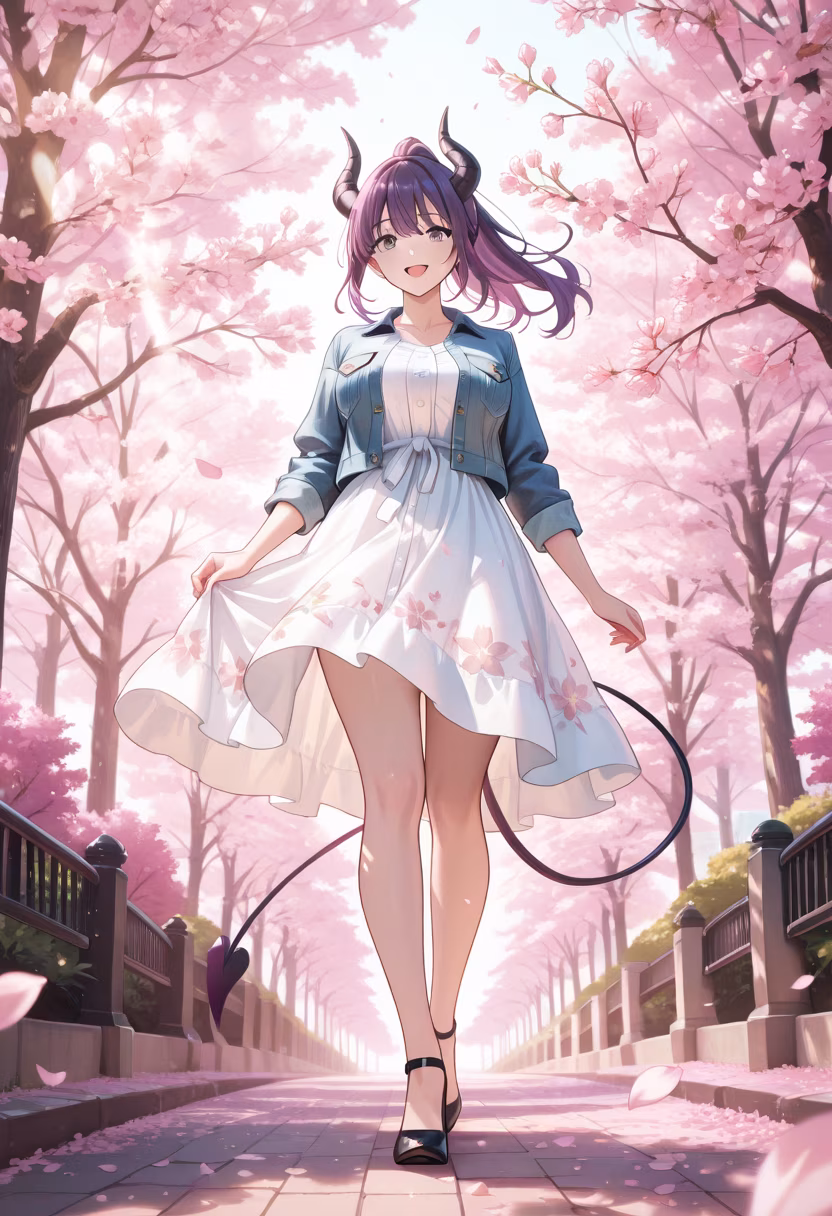 Nothing beats a sunny day under the cherry blossoms! 🌸 Hope everyone is having a magical week! ✨ #cherryblossoms #sakuraseason #springvibes #hanami #pinkaesthetic #naturelovers #goodvibesonly #influencerlife #springfashion #outfitinspiration #sunnyday #blossomwatch