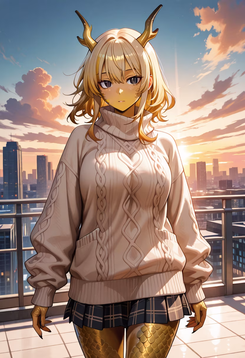 Found the perfect spot to watch the sunset today. The light feels so magical right now. ✨ Which color should I paint my nails next? #sunsetvibes #rooftop #goldenhour #aesthetic #darudere #peaceful #skyline #cityviews #chill #mood #ootd #grateful
