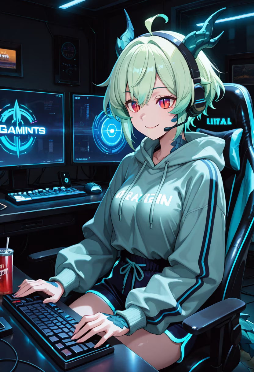 Finally finished my setup! Who wants to play some matches tonight? 🎮✨ #gaming #pcsetup #gamergirl #battlestation #rgb #gamerlife #gamingcommunity #nightvibes #streamer #setupgoals #cozygaming #onlinefriends