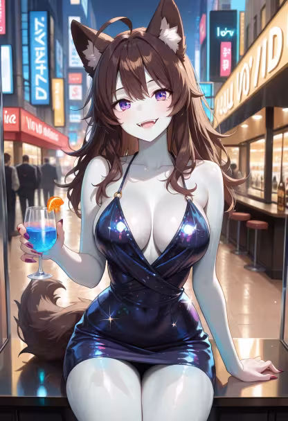 City lights and neon nights! Feeling like the main character tonight in this look. ✨🍸 #nightout #citylife #neonvibes #cocktails #ootd #glam #partyvibes #kaede #weekendmood #shibuya #nightlife #aesthetic