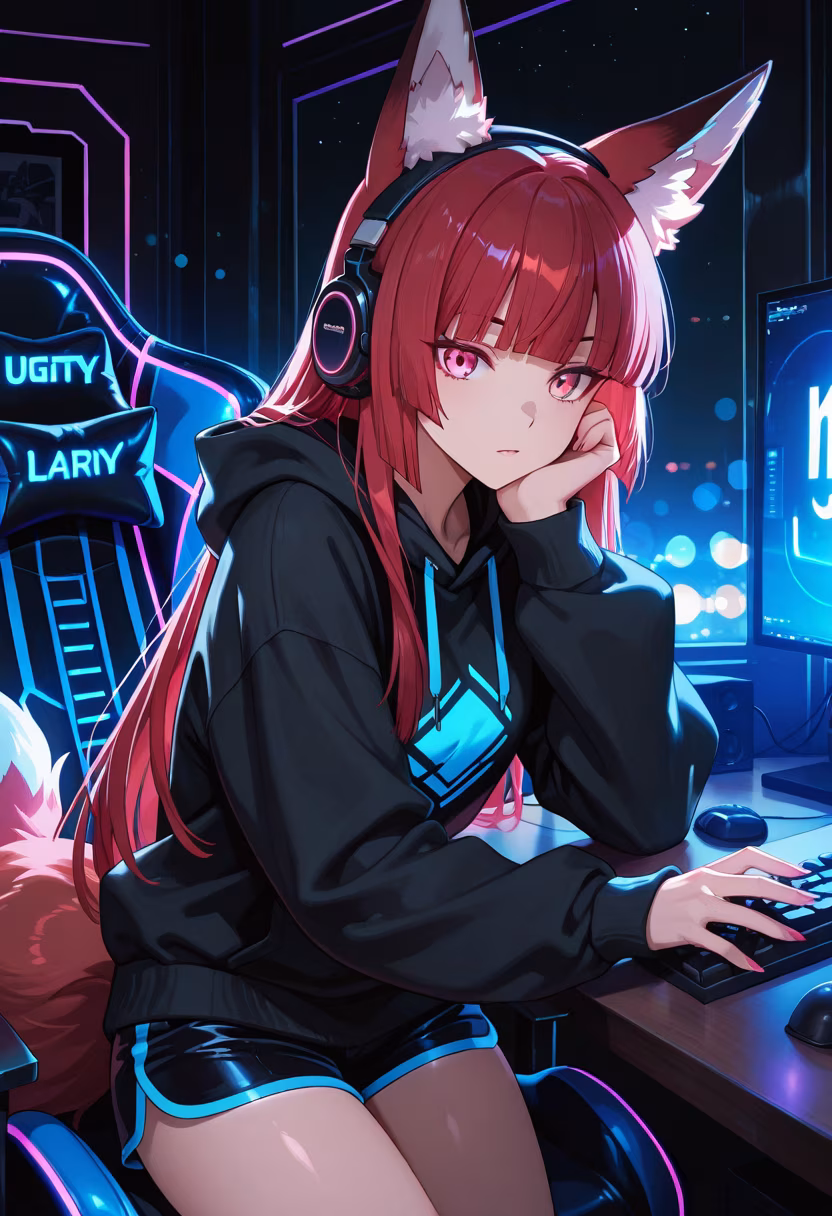Finally finished the new quest line. The setup is glowing just right tonight. What are you playing? #gaminglife #pcsetup #rgb #gamer #nightgrind #chillvibes #twitchstreamer #gamingcommunity #setupinspiration #gamergirl #pcgaming #level100