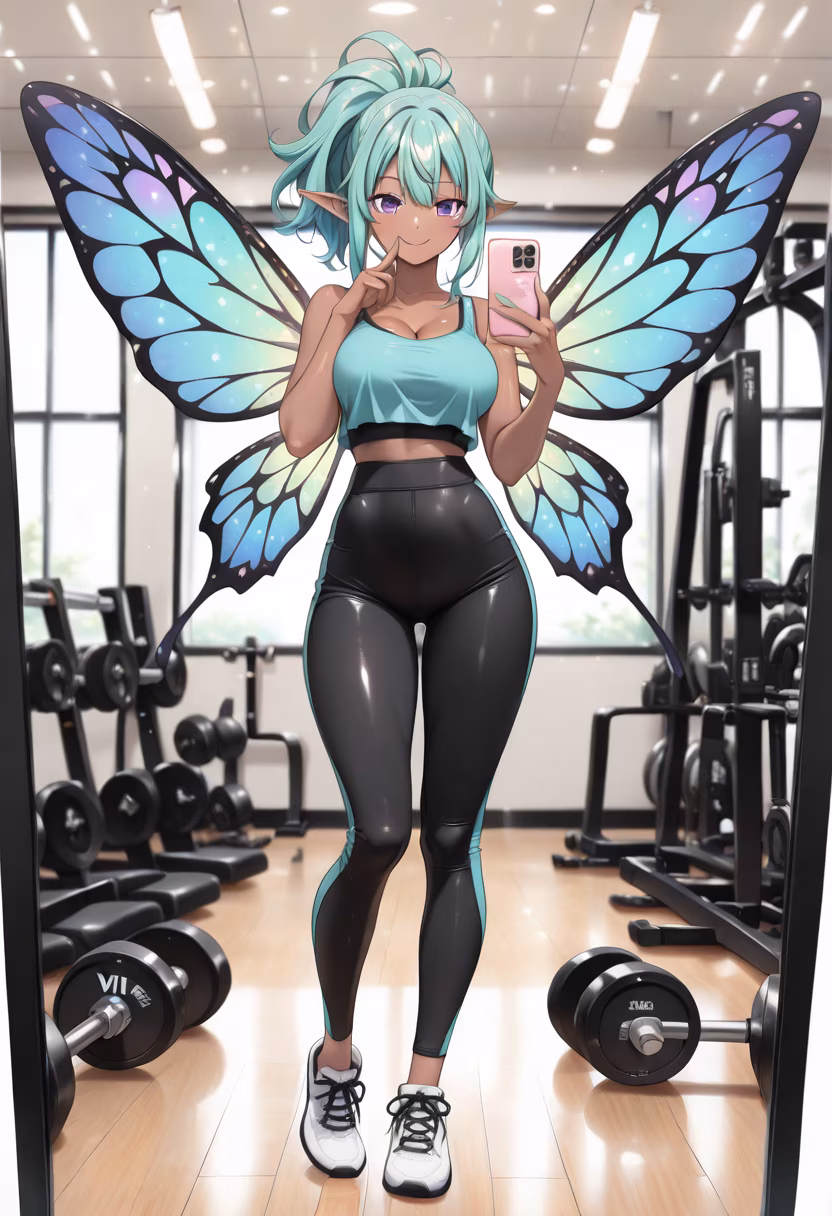 Crushing my goals today! Nothing beats that post-workout endorphin rush. Who else got their sweat on? 💪✨ #gymlife #fitnessjourney #gains #workoutmotivation #healthylifestyle #gymrat #fitfam #nevergiveup #strongnotskinny #fitnessgoal #gymtime #sweatitout