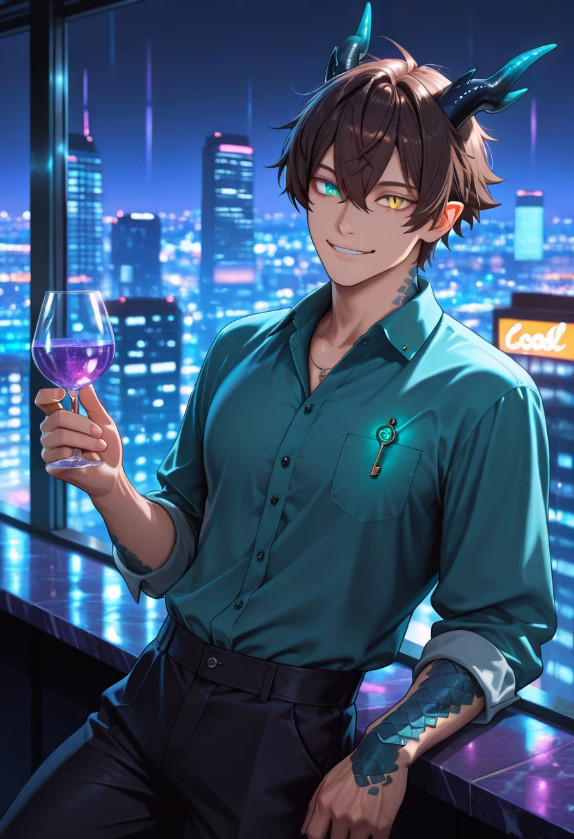 City lights and neon nights, feeling the vibe tonight. Who’s joining me for a drink? 🍸✨ #nightout #citylife #neonlights #vibes #satoshi #cocktailbar #mensfashion #nightlife #urbanstyle #goodtimes #cheers #nightclub