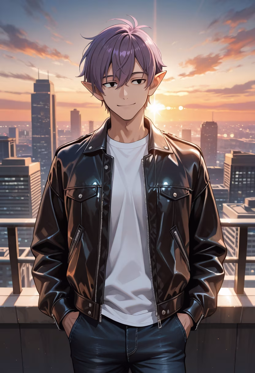 Nothing beats the golden hour glow on the rooftop. Stay radiant, everyone! ✨🌆 #GoldenHour #RooftopVibes #SunsetLover #ChasingLight #Skyline #CityLife #GoldenVibes #Photography #GoodVibesOnly #StreetStyle #NaokiLife #Influencer