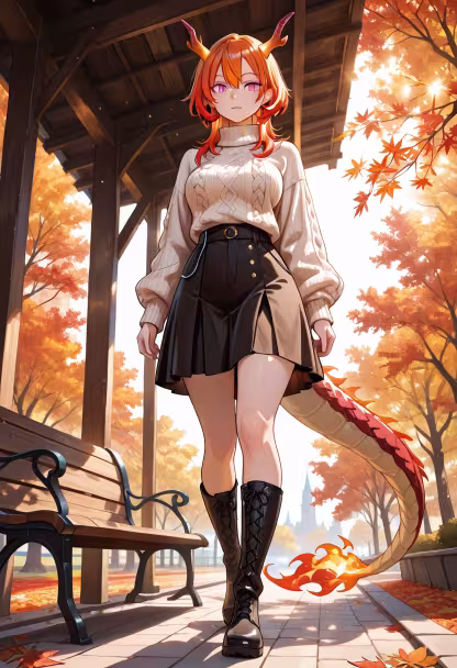 Nothing beats the warmth of the first autumn breeze. Who else is ready for sweater weather? 🍂✨ #AutumnVibes #CozySeason #SweaterWeather #FallFashion #GoldenHour #ChillyDays #SeasonalStyle #WeekendMood #OctoberVibes #CozyLife #OOTD #AutumnLeaves