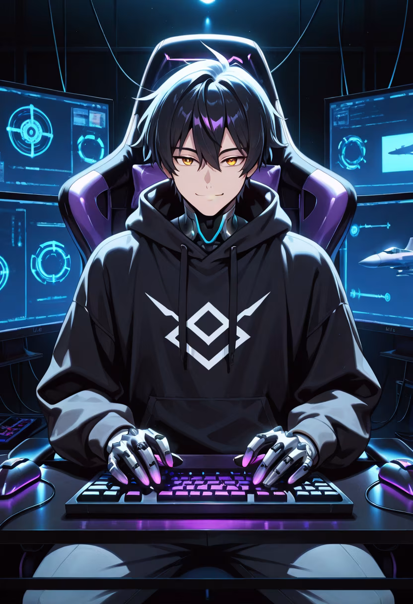 Late night grind session! Just unlocked the final level, who's still up gaming with me? 🎮✨ #gaming #pcsetup #gamerlife #rgb #twitchstreamer #nightowl #setupgoals #tech #gamerboy #chillvibes #victory #hardcoregamer
