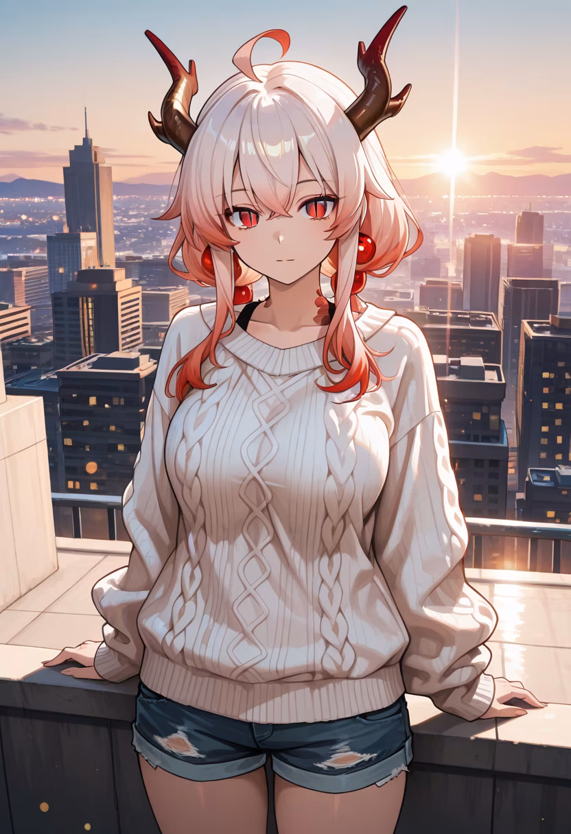 Watching the city go quiet as the sun sets. Sometimes you just need a moment to yourself. #cityview #sunset #goldenhour #peaceful #rooftop #aesthetic #quietmoments #glow #citylights #vibes #sora #chilltime