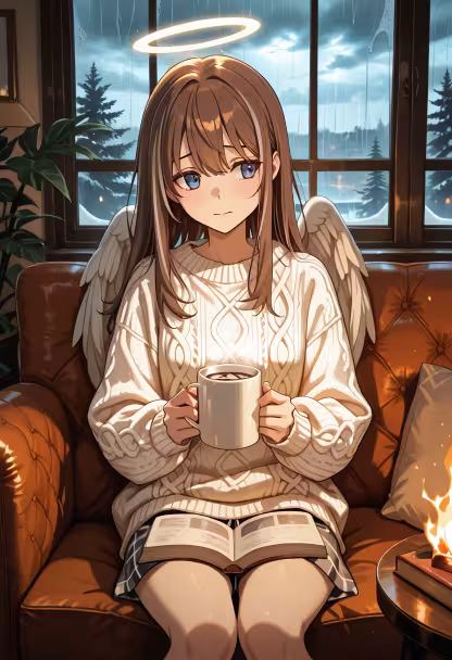 Rainy days are best spent with a good book and a warm cup of cocoa. Staying tucked away today, hope you’re all keeping warm! ☕📖 #cozyvibes #rainyday #reading #quiettime #homedecor #autumnmood #comfort #bliss #peaceful #stayingin #cozyhome #booksandtea