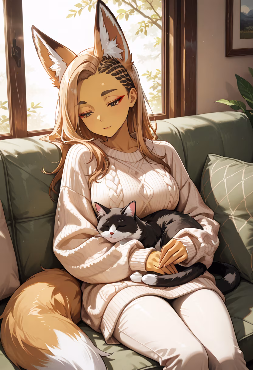 Quiet moments are the best moments. This little one decided my lap was the perfect bed today. 🐾 #catlife #lazyday #furbaby #petstagram #meow #chillvibes #cozyhome #kittenlove #silentmoments #weekendmood #peaceful #catnap