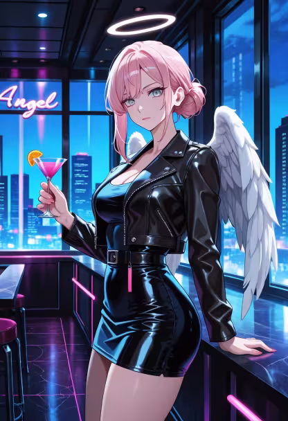 Not that I wanted to go out tonight, but the lights were too pretty to ignore. Don't get used to seeing me like this! 🍸✨ #nightout #citylights #ootd #cocktailhour #himari #vibes #aesthetic #party #neon #glam #fashiondiaries #datenight