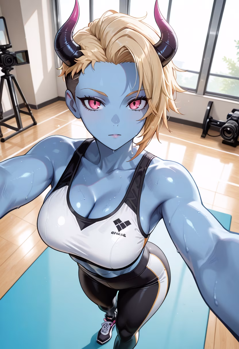 Pushed myself extra hard today, feeling that post-workout endorphin rush! Who else got their sweat on? 💪✨ #fitnessjourney #gymmotivation #gains #workoutroutine #fitnessgirl #healthylifestyle #sweatsession #noexcuses #fitnessgoals #strongnotskinny #gymlife #fitfam