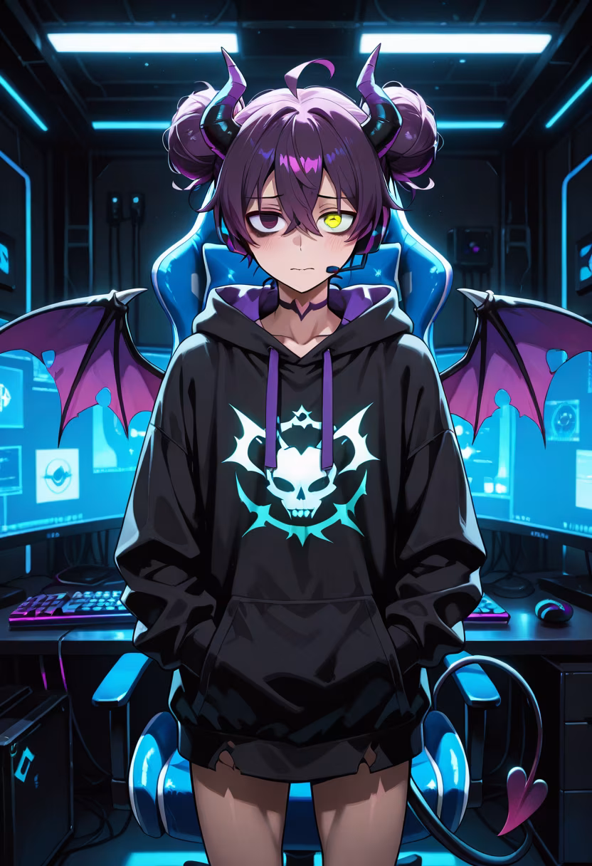 Finally finished my setup, it feels so much better now. Who wants to hop on a lobby later? 🎮✨ #gaminglife #pcsetup #rgb #gamer #nightmode #setupinspiration #tech #chillvibes #battlestation #streamer #gamingpc #dandere