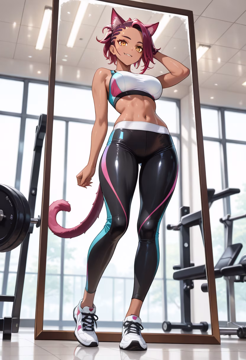 Crushed that morning leg day workout! 🏋️‍♀️ Feeling so energized and ready to take on the world. What are you guys training today? #fitnessmotivation #gymlife #legday #workoutroutine #fitfam #healthylifestyle #gymselfie #postworkout #strongnotskinny #motivation #fitcheck #gains