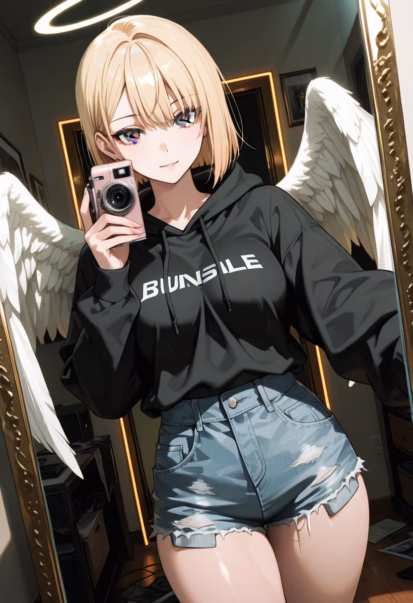 Just me, my favorite mirror, and a little bit of trouble. 🖤 Don't get too used to this view, it's mine. #selfie #mirrorpic #mood #aesthetic #yanderevibes #dailylook #girlboss #ootd #mysterious #lookatme #picoftheday